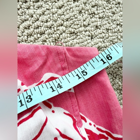 Lilly Pulitzer vintage bloomy dress pink floral tropical strapless preppy size 6 - Picture 7 of 9